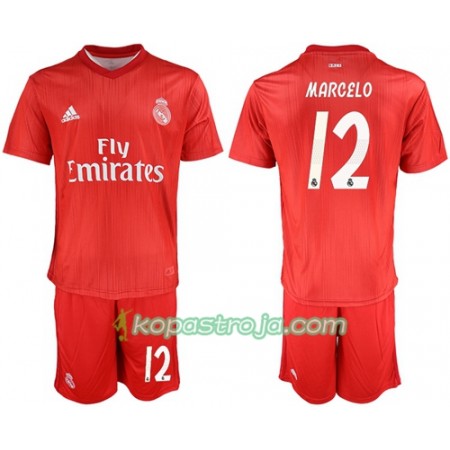 Billiga Fotbollströjor Real Madrid Marcelo 12 Barn Tredje tröja 2018/19 Kortärmad